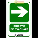 Indicatoare pentru directie de evacuare pentru dreapta